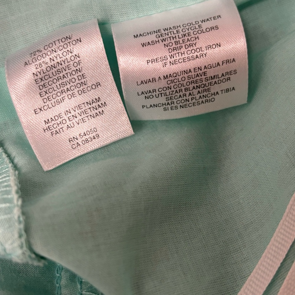 Evan-Picone cool mint Green dress, Women 6 NWT - Picture 9 of 9